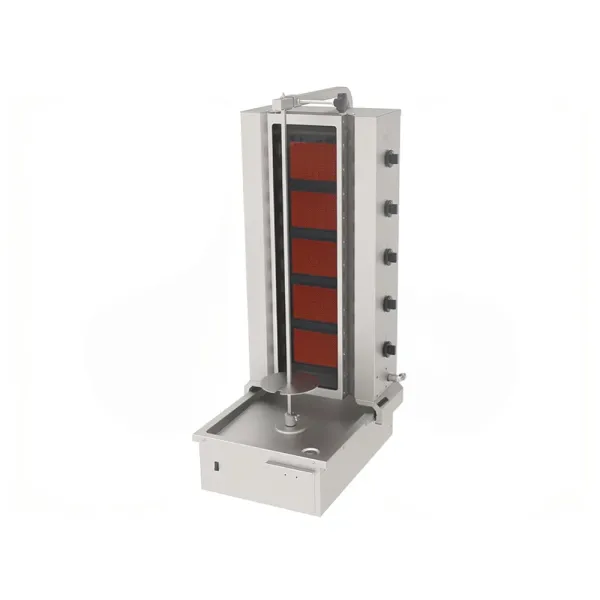 Μηχανή γύρου υγραερίου κεραμική 75kg KARAMCO ADGC-5A